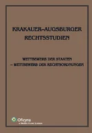 Prawo - Krakauer-Augsburger Rechtsstudien Wettbewerb Der Staaten - Wettbewerb Der Rechtsordnungen - miniaturka - grafika 1