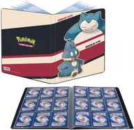 Zabawki kreatywne - ALBUM NA KARTY POKEMON Snorlax Munchlax A4 oryginalny - miniaturka - grafika 1