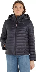 Tommy Hilfiger Damska kurtka z wyściełanym logo CL LW, pustynne niebo, XXS, Pustynne niebo - Kurtki damskie - miniaturka - grafika 1