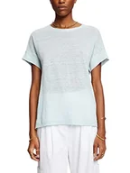 Koszulki i topy damskie - ESPRIT Collection T-shirt damski, 390/Light Aqua Green, L - miniaturka - grafika 1