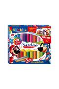 Przybory szkolne - Plastelina 24 kolorów + podkładka do prac plastycznych gratis BAMBINO - miniaturka - grafika 1
