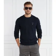 Swetry męskie - Aeronautica Militare Wełniany sweter | Regular Fit - miniaturka - grafika 1