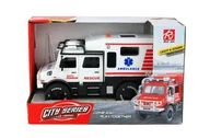 Samochody i pojazdy dla dzieci - Ciężarówka Ambulans Św./Dźw. w Pudełku 8855 - miniaturka - grafika 1