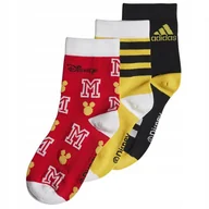 Czapki i chusty sportowe męskie - Skarpety adidas X Disney Mickey Mouse 3PP HT6407 m - miniaturka - grafika 1