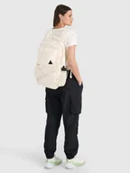 Torby na laptopy - 4F Plecak miejski (19 L) z kieszenią na laptop - biały Uniwersalny - miniaturka - grafika 1