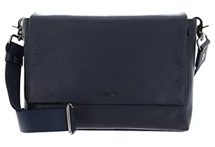 Mandarina Duck Mellow Leather, damska torba na ramię, Niebieska sukienka - Torebki damskie - miniaturka - grafika 1