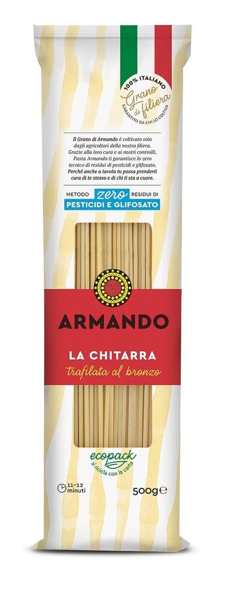 ARMANDO Makaron włoski LA CHITARRA - spaghetti kwadratowe 500g