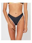 Stroje kąpielowe - Majtki kąpielowe RIP CURL V 80 High Skimpy Leg czarne S - miniaturka - grafika 1