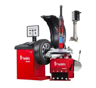 Zestaw Wyważarka W-640 i Montażownica M-221 z przystawką Leverless 30-10-84 - Maszyny wulkanizacyjne Zestaw Wyważarka W-640 i Montażownica M-221 z przystawką Leverless 30-10-84 - Maszyny wulkanizacyjne - miniaturka - grafika 1