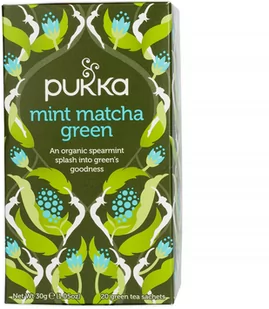 Pukka - herbaty PUKKA Mint Matcha Green PUK04467 [8011570] - Soki i herbatki dla dzieci - miniaturka - grafika 2
