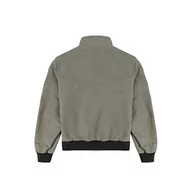 Kurtki męskie - Wrangler Harrington kurtka męska, zielony, L - miniaturka - grafika 1
