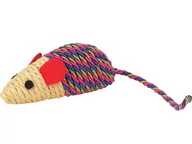 Zabawki dla kotów - Zabawka myszka sznurek Happet K082 10cm - miniaturka - grafika 1
