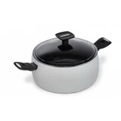 Garnki - Moneta MAMMOLA GARNEKZ POKRYWKĄ 24 CM POWŁOKA NIEPRZYWIERAJĄCA ARTECH ULTRA INDUKCJA b30018802052 - miniaturka - grafika 1