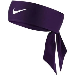 Opaska na głowę Nike Dri-Fit Tie 4.0 (kolor Fioletowy) - Ozdoby do włosów - miniaturka - grafika 1