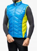 Kamizelki męskie - Kamizelka puchowa La Sportiva Aiguille Down Vest - electric blue/lime punch rozmiar: s - miniaturka - grafika 1
