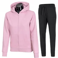 Spodnie sportowe damskie - 4F DAMSKI DRES BAWEĹNA KOMPLET BLUZA SPODNIE / rozm L - miniaturka - grafika 1