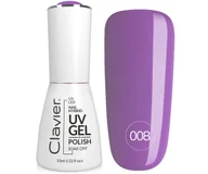 Lakiery hybrydowe - Lakier Hybrydowy do Paznokci - Clavier Luxury 008 - Cosmic Sky - miniaturka - grafika 1