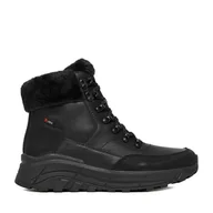 Botki damskie - Trzewiki Rieker CEO-W0063-02 Czarny - miniaturka - grafika 1