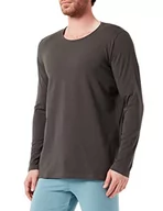 Koszulki męskie - Skiny Męska koszulka z długim rękawem Every Night in Mix & Match bawełna podkoszulek, Dark Bean, S - miniaturka - grafika 1