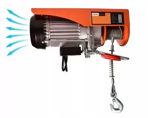 Wciągarka elektryczna 400kg lina stalowa 18 m 230V - Akcesoria do hydrauliki siłowej - miniaturka - grafika 3
