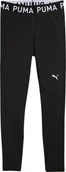Legginsy - Legginsy damskie Puma Strong Tight czarne 526000 01 S - miniaturka - grafika 1