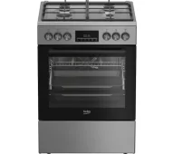 Kuchenki gazowo-elektryczne - Beko b300 FBM62330GXTN Termoobieg - miniaturka - grafika 1