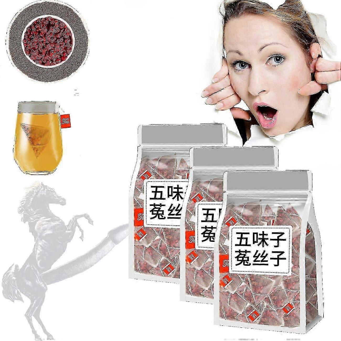 Pięć smaków Goji Berry Tea, Liver And Kidney Care Tea, Mens Essentials Kidney Care Tea Pięciosmakowa herbata odżywcza Goji Berries 60szt