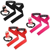 Pozostały sprzęt i akcesoria do ćwiczeń - Paski treningowe do martwego ciągu Deadlift Straps 4FIZJO, różne kolory - miniaturka - grafika 1