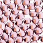 Ozdoby do paznokci - Cyrkonie do paznokci szklane ss3 light rose 1440 szt paczka - miniaturka - grafika 1