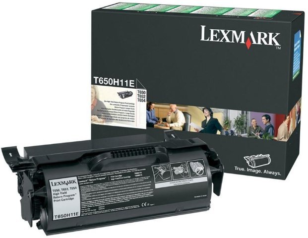 Lexmark T650H11E, 25000 pages, Black, 1 pcs