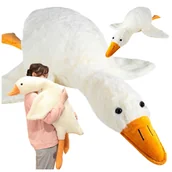 Maskotki i pluszaki - PLUSZAK PLUSZOWA GĘŚ PIPA MASKOTKA ZABAWKA 130CM Z687 - miniaturka - grafika 1