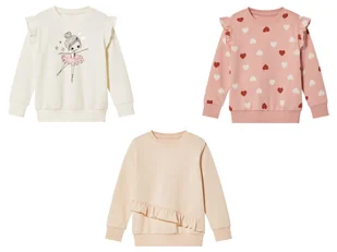 lupilu® Bluza dziewczęca z falbankami - Swetry dla dziewczynek - miniaturka - grafika 1