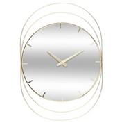 Zegary - Zegar lustrzany złoty 48x70 cm - miniaturka - grafika 1