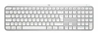 Klawiatury - Logitech MX Keys S for Mac klawiatura Biuro RF Wireless + Bluetooth AZERTY Francuski Aluminium, Biały 920-011626 920-011626 - miniaturka - grafika 1