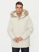 Kurtki męskie - Geox Parka Sandford M4628F T3148 F1616 Écru Regular Fit - miniaturka - grafika 1