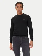 Swetry męskie - Guess Sweter M5YR26 Z0122 Czarny Slim Fit - miniaturka - grafika 1