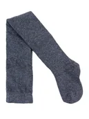 Rajstopy - Rajstopy dziecięce bawełniane grafitowe 80-86 - miniaturka - grafika 1