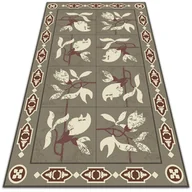 Dywany zewnętrzne - Nowoczesny dywan outdoor wzór Płytki magnolia 100x150 cm - miniaturka - grafika 1