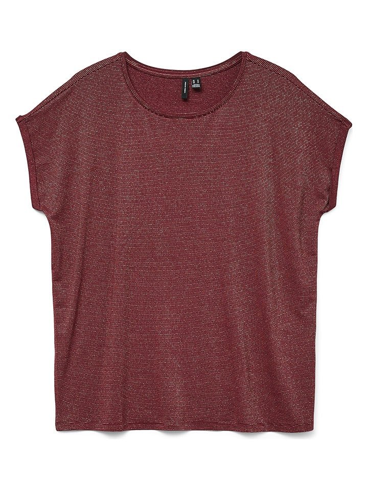 Vero Moda Koszulka w kolorze bordowym