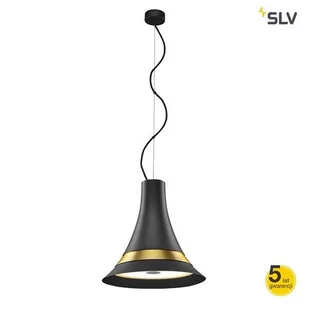 SLV SPOTLINE BATO 35 LED wisząca zarna z mosiężnym pierścieniem 1001351 - Lampy sufitowe - miniaturka - grafika 2