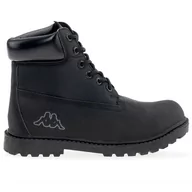 Buty sportowe męskie - Buty Kappa Kombo Mid 241635-1111 - czarne - miniaturka - grafika 1