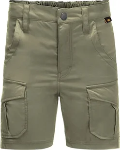Jack Wolfskin Szorty dla dzieci Treasure Hunter Kids Cargo Cargo Khaki, uniseks - Spodenki damskie - miniaturka - grafika 1