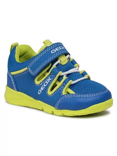 Buty dla dziewczynek - Geox Sneakersy B Runner B. E B15H8E 0CE14 C4344 M Niebieski - grafika 1