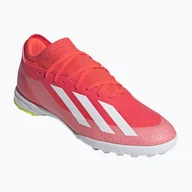 Piłka nożna - Buty piłkarskie męskie adidas X Crazyfast League TF solar red/cloud white/team solar yellow WYSYŁKA W 24H 30 DNI NA ZWROT - miniaturka - grafika 1