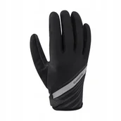 Rękawiczki rowerowe - Rękawiczki rowerowe SHIMANO Long Gloves Black M - miniaturka - grafika 1