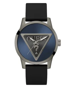 Zegarek Guess Badge zegarek męski klasyczny grafitowy GW0781G5 - Zegarki męskie - miniaturka - grafika 1