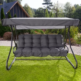 Poduszki z daszkiem na huśtawkę 170 cm Parma / Milano H024-07PB PATIO - Poduszki ogrodowe - miniaturka - grafika 1