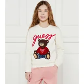 Bluzy dla dziewczynek - Guess Bluza | Regular Fit - miniaturka - grafika 1
