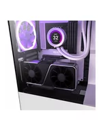 Akcesoria do komputerów stacjonarnych - NZXT Riser Cable PCIe 4.0 x16, extension cable (Kolor: CZARNY, 20cm) - miniaturka - grafika 1