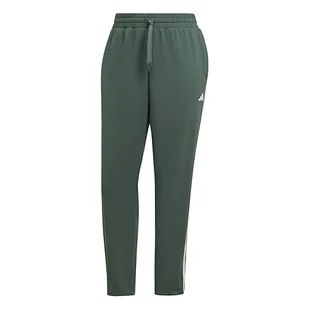 adidas Spodnie damskie, Zielony (Oxiver) / biały, S - Spodnie damskie - miniaturka - grafika 1